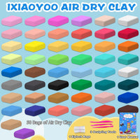 Ixiaoyoo Air Dry Clay, 30 Colors Foam Modeling Clay for School Projects – Fun for Kids & Family - 50 Colors - image 2