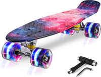 Skateboards, 22" Complete Skateboard - Galaxy