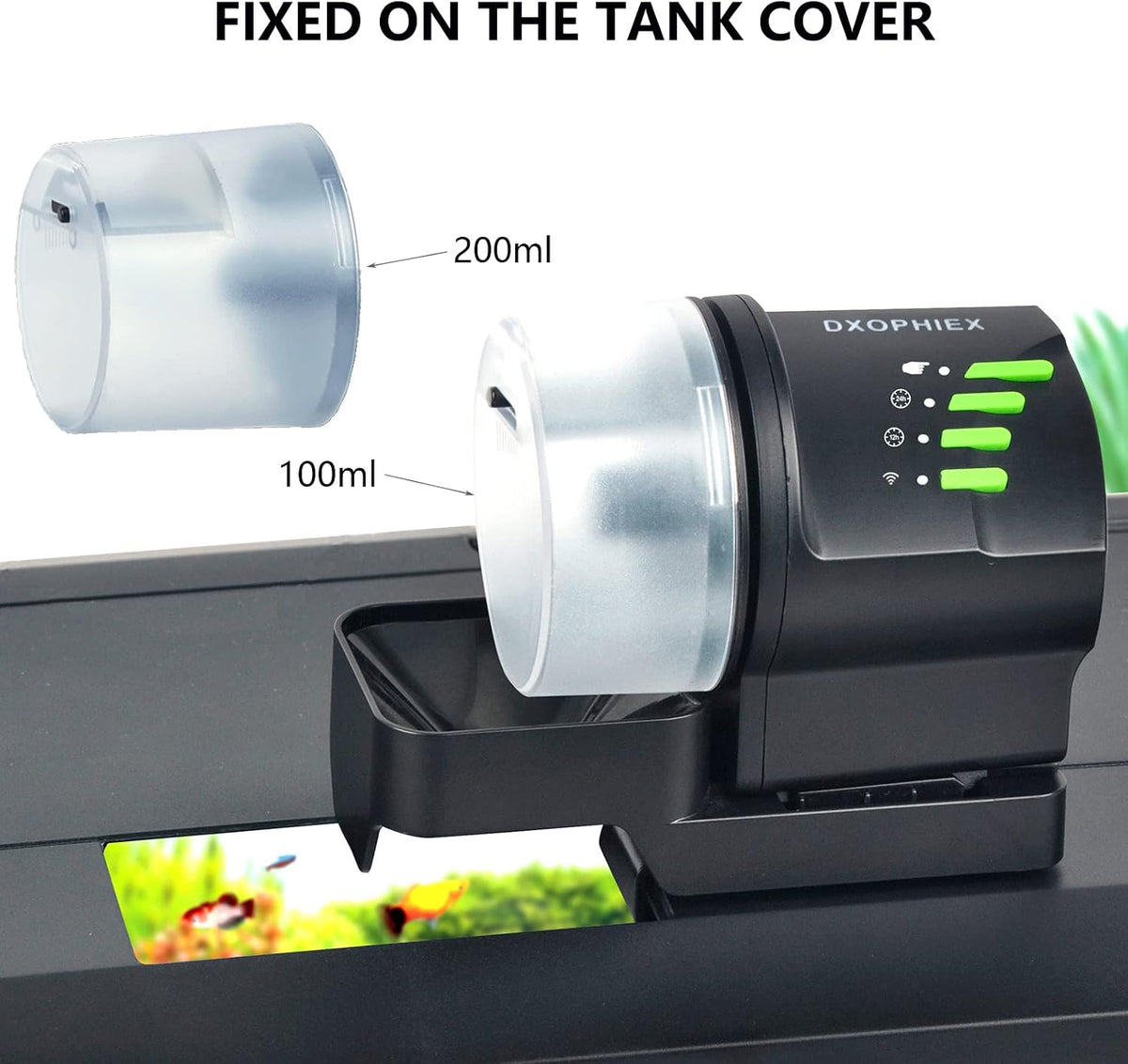 WiFi Fish Feeder Automatic Fish Feeder Automatic Dispenser – Essentials for Fish - Wifi Version - image 3