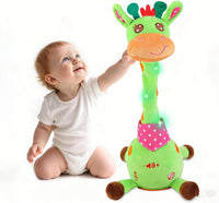 MIAODAM Dancing Talking Giraffe Toys - Green Giraffe