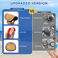 Aywewii toss and catch game with sticky hook and loop paddles and soft balls - view 8