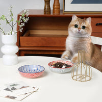 Selamica Ceramic Cat Bowls Set of 6 - 5.6 Inch, Set of 4 / Assorted Colors - image 4