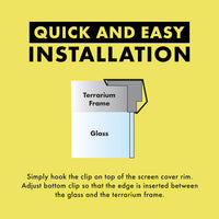 Zilla Heavy Duty Screen Clips for Terrarium, Small - image 4