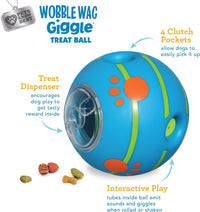 Wobble Wag Giggle Ball, Interactive Dog Toy - Treat - image 2