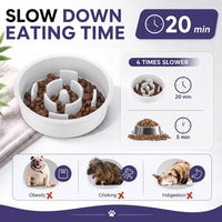 XIAZ Elevated Dog Bowls Large Breed Raised Dogs Bowl Stand - B-White / Premium - image 4