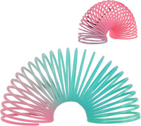 72 Pack Spring Rainbow Magic Fidget Stress Coil Mini Springs Bulk - 120 - image 4
