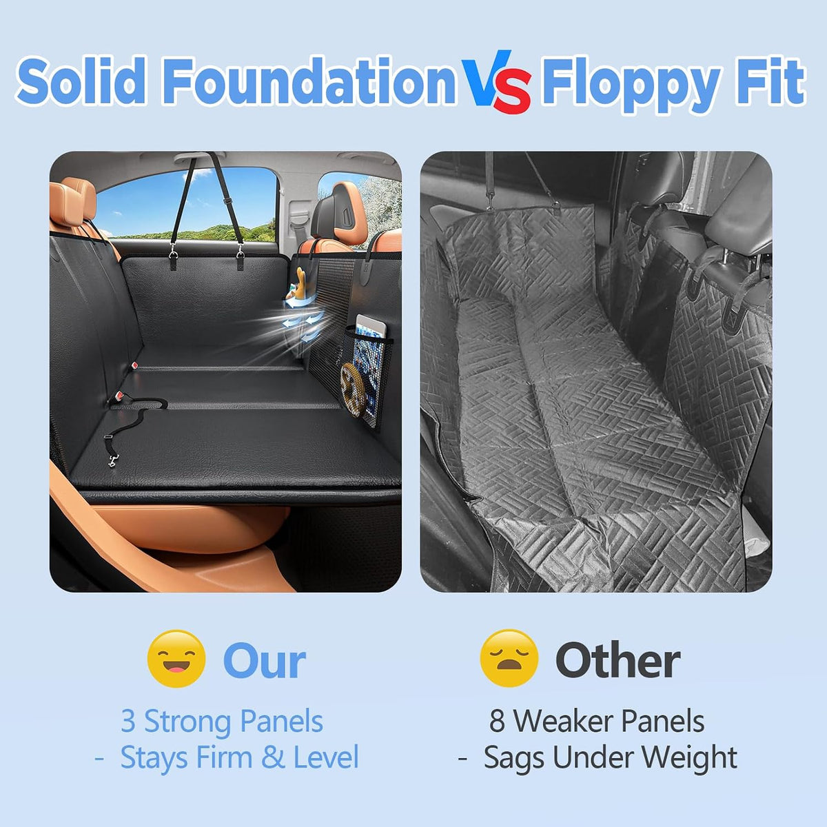 HOB4U Back Seat Extender for Dogs - image 4