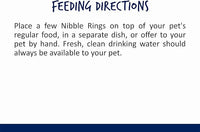 Vitakraft Nibble Rings Small Animal Treats - Crunchy Alfalfa Snack - for Rabbits, Guinea Pigs, Hamsters, and More (Pack of 2)