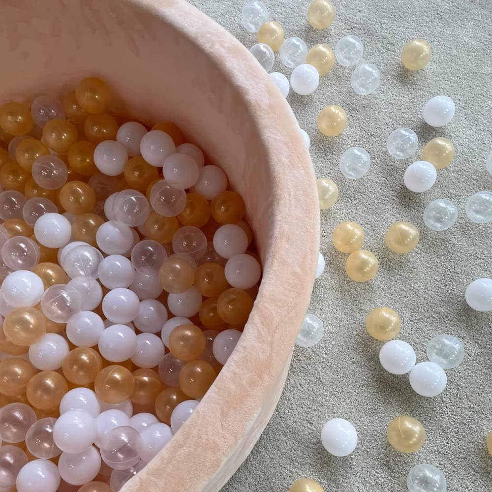 Wonder Space Soft Pit Balls - 100 balls / Mixed - Champagne - image 3