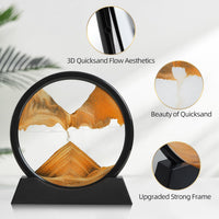 Moving Sand Art Liquid Motion - 7 inch / Orange - image 3