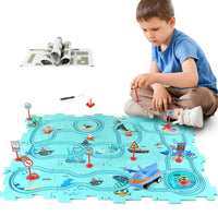 Plastic Floor Puzzles for Kids Ages 3-5 - Ocean