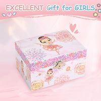Girl's Gift Music Box with Spinning Ballerina - flower Ballerina design - image 4