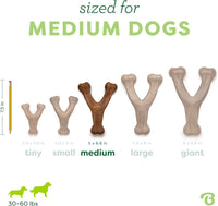 Benebone Wishbone Dog Chew Toy for Aggressive Chewers - REAL Bacon / Medium - image 3