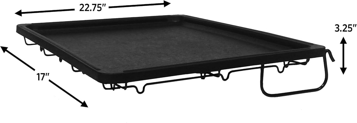 MidWest Homes for Pets 142PAN Replacement Pan for Midwest Cat Cage - Black / 22.8"L x 17.0"W x 3.3"H - image 3