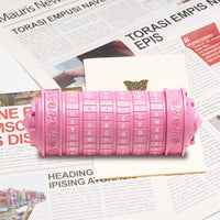 FLYALIGOGO metal Da Vinci Code cryptex puzzle box with letter dials - view 14