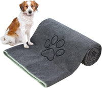 KinHwa Dog Towels for Drying Dogs - 30inchx50inch / Gray