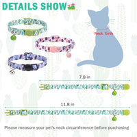 Breakaway Cat Collars with Bell - Summer Elements - image 3