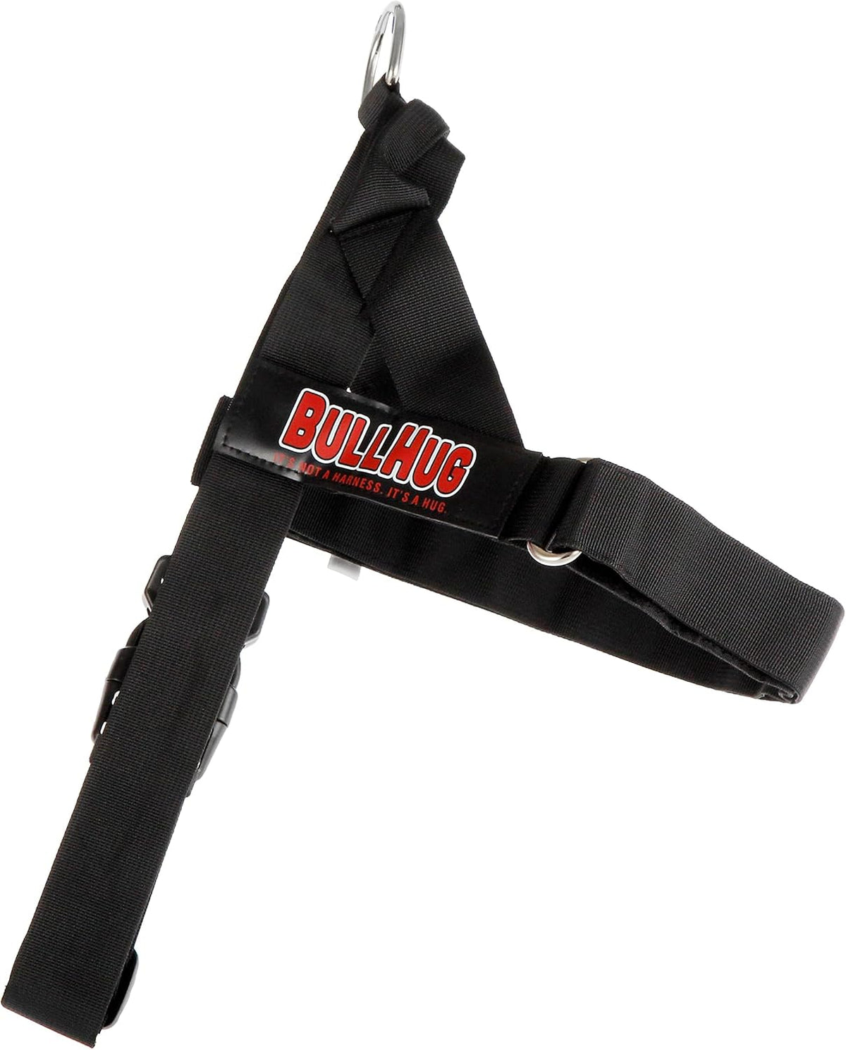 Adjustable Dog Harness, No Pull, No Choke, for English Bulldogs - BLACK / Medium - (Neck: 17" - 20" Chest: 25" - 30") - image 2