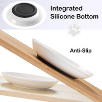 No Spill Cat Bowls, Cat Food Bowl - Shallower-6 Pack - image 2