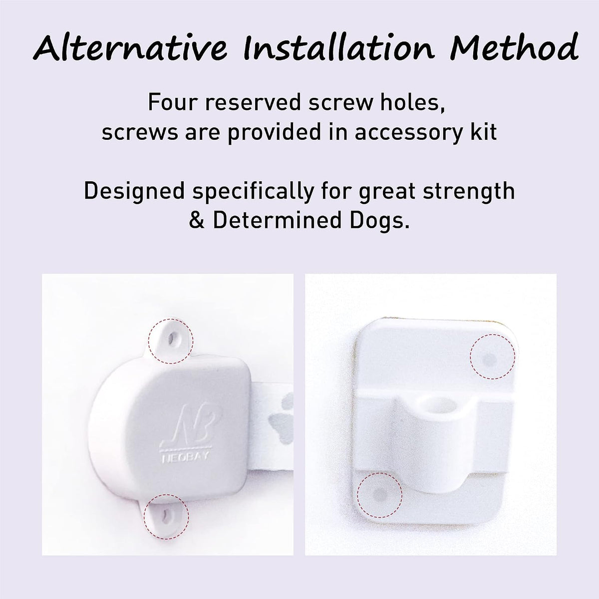 Neobay Adjustable Door Strap and Latch - Basic 1 Pack - image 4