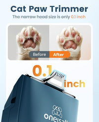 oneisall Pet Clippers for Cat Matted Hair - Green / Standard+Mini - image 2