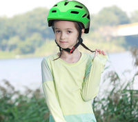 Kids Bike Helmet, Toddler Youth Helmet for Boys Girls, Ages 3-5 - Gradient Green Black / 50cm-57cm/19.7''-22.4'' - image 2