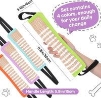 Kacctyen 4 Pack Jute Dog Tug Toys, 11.8" Tug of War Rope Toy - Pastel / 4 - image 2