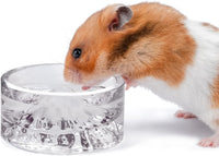 Niteangel Hamster Feeding & Water Bowl - White