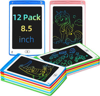 4 Pack LCD Writing Tablet for Kids - Multicolor - 12 Pack