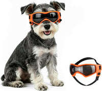 Dog Sunglasses for Extra Small Breed UV Protection Windproof XS Dog - Medium / Orange