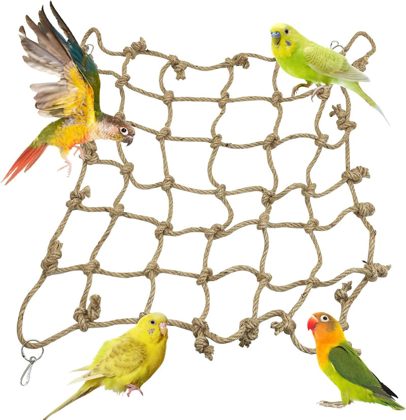 Natural Bird Rope Net, Large Size - Style2