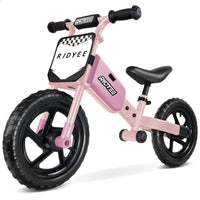 RIDYEE Toddler Balance Bike 2 Year Old - PinkSport