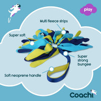 Coachi Tuggi Tug, Interactive Dog Toy for Tug of War & Play - Tuggi Spider - image 3