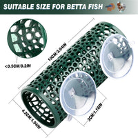 Abizoo Betta Fish Tunnel & Reptile Hide - Dark Green - image 2