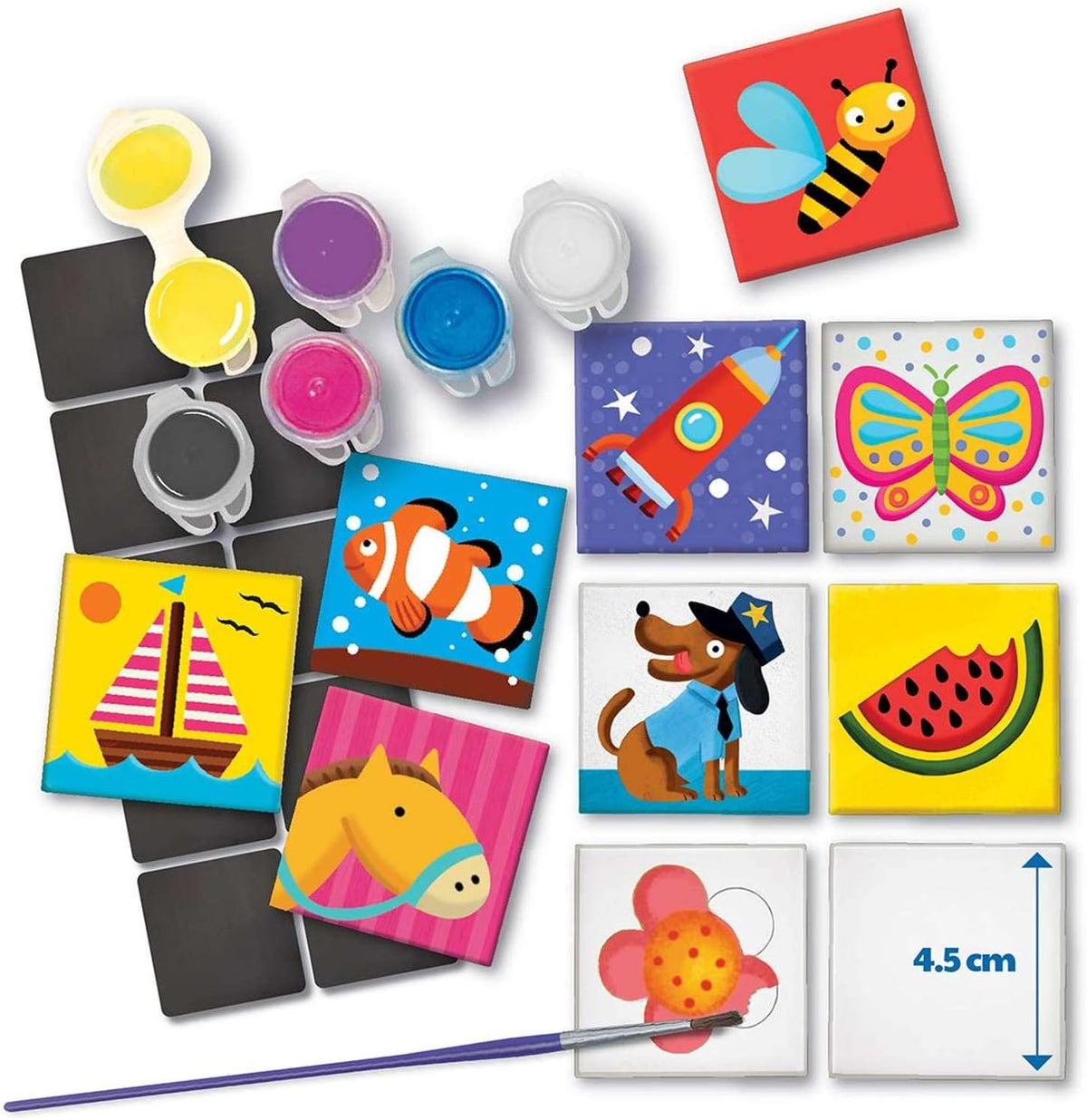 4M Magnetic Mini Tile Art, Art & Crafts DIY Kit - image 3