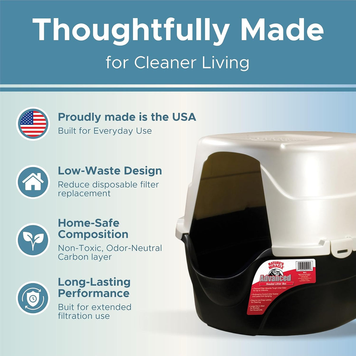 Fresh Headquarters 6-Pack Activated Carbon Cat Litter Box Filter - Oval: 8 Inch x 3 Inch - image 4