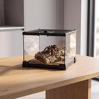 Folding Reptile Travel Terrarium Tank 17" × 12" × 10" – Essentials for Reptiles And Amphibians - 8" x 8" x 6" - image 2