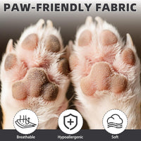 Dog Socks Shoes for Hot Pavement - Black / Medium(4 Pack) - image 4