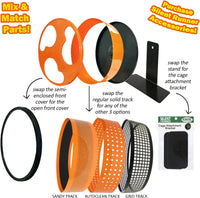 Sandy Track, for Orange Silent Runner 12" Regular - Orange/Black - image 4