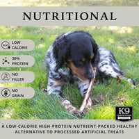 K9 Connoisseur Beef Marrow Rib Dog Bones Long Lasting 8 to 10 Inch Long - USA Made Single Ingredient for Medium Dogs Upto 50 Pounds - 16 Pack