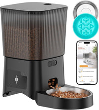 HoneyGuaridan Automatic Cat Feeder for 2 Cats - S25