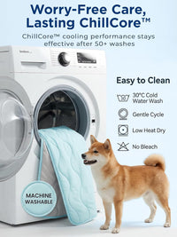 furrybaby Dog Cooling Mat, Self Cooling Mat for Large Dogs& Cats - Blue / 48"x30"(X-Large) - image 3