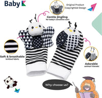 BABY K Baby Rattle Socks & Wrist Toys - image 4