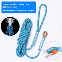 LOOBANI Outdoor Bungee Tug Toy - Blue+White - image 2