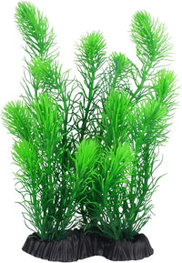MyLifeUNIT Aquarium Plants, Artificial Aquarium Decorations for Fish Tank Decor, Pack of 4