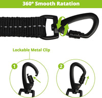 Long Dog Leash 15 FT: Heavy Duty Rope Leashes for Dogs Training - Green / 30ft*1/3'' - image 3