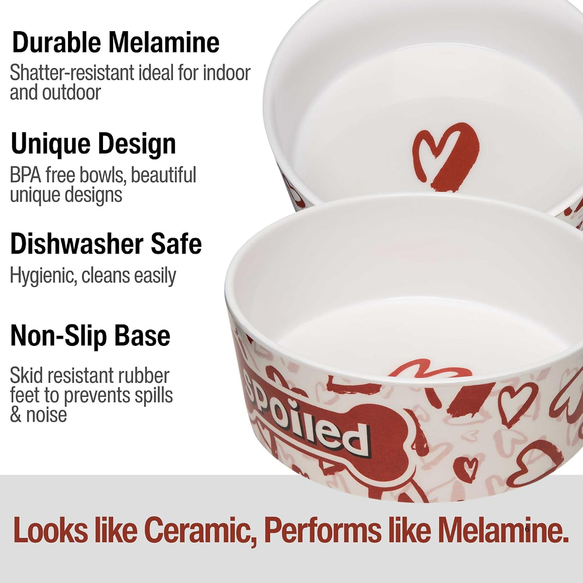 Loving Pets Dolce Moderno Dog Bowl - Large / Spoiled - image 2