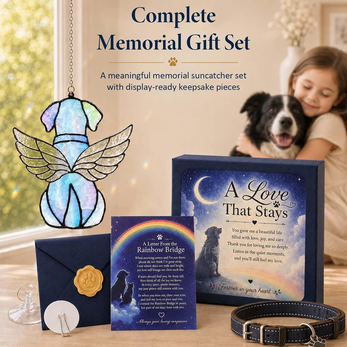 OFlyDesigns Pet Memorial Ceramic Heart Keepsake - Dog - image 4