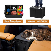 Car Seat Extender for Large Dogs - Black-L-20.1 x 11.4 x 14.2 in - image 2