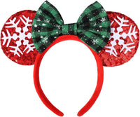 ETLUK Mouse Ears Headband - Snowflake